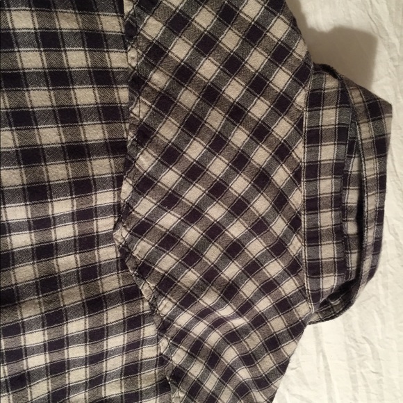 Lucky brand double cloth plaid flannel - Picture 7 of 8